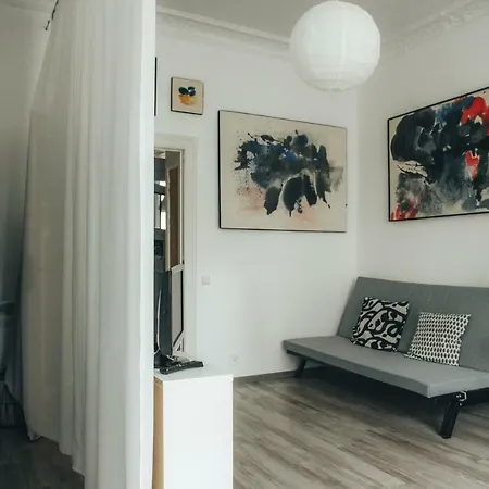 公寓 Artistic Apartament 索波特